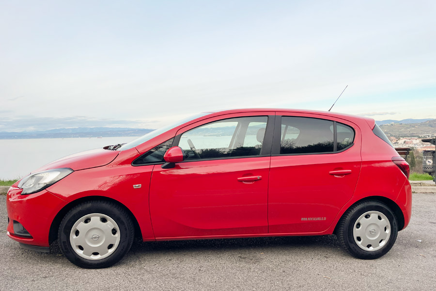 Rent Opel Corsa E R 1 in Slovenia from € /day Opel-Corda-Red-Profile