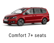 Comfort car 7 seats