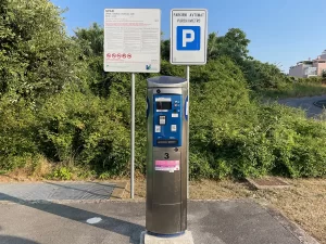 Parking meter Slovenia